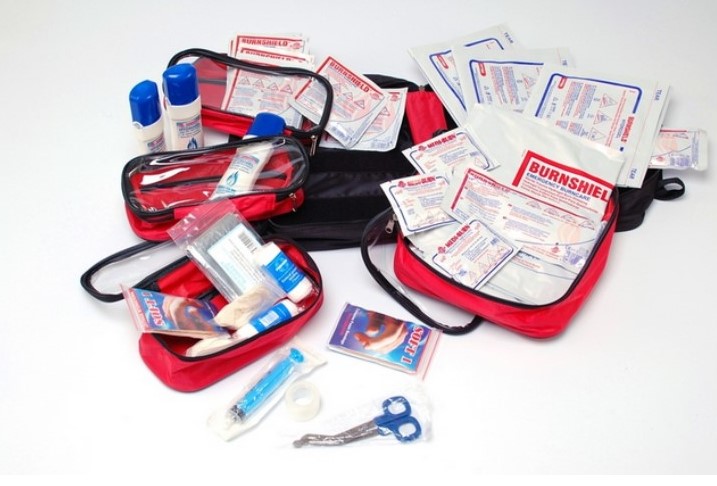 Burnshield Responder Kit in Nylontasche (33x25x14cm) – Bild 2